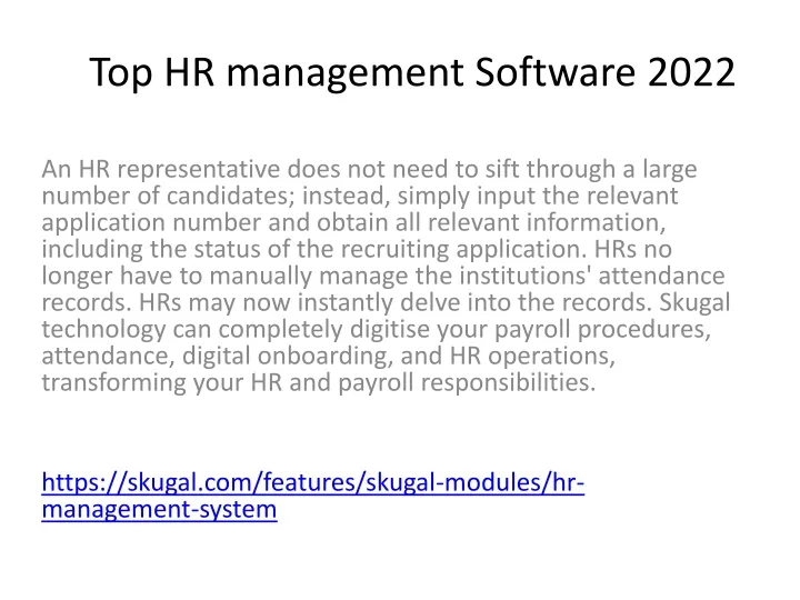 top hr management software 2022