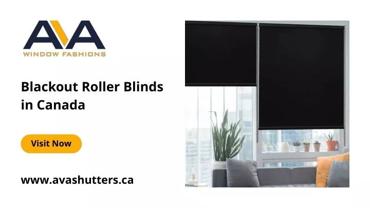 blackout roller blinds in canada