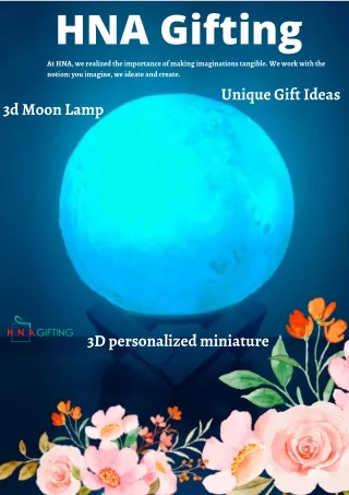 Customized Personalised Moon Lamps Here - HNAGifting