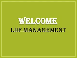 welcome
