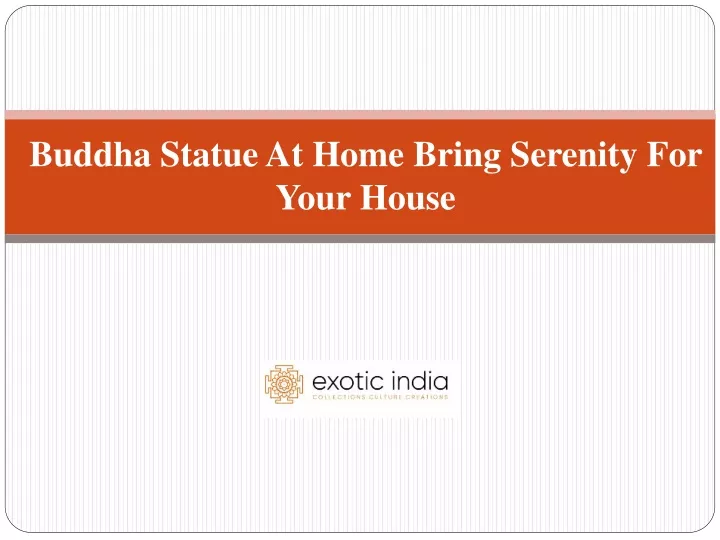 buddha statue at home bring serenity for your