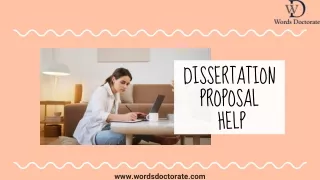 Dissertation Proposal Help in Malaysia - Words Doctorate