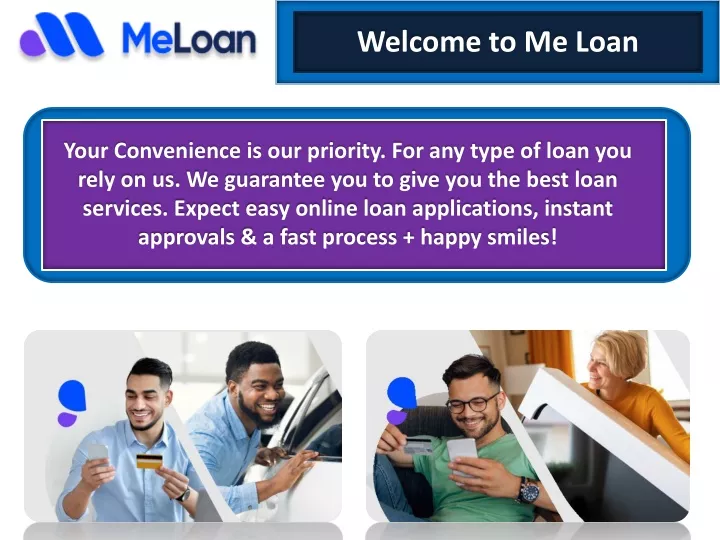 welcome to me loan