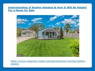 Understanding of Realtor Rebates & How It Will Be Helpful