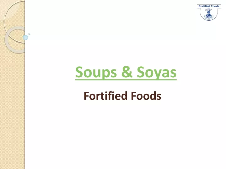 soups soyas