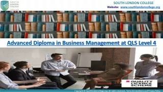 Learn Advanced Diploma in Business Management with Online Course
