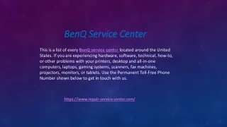 benq service center