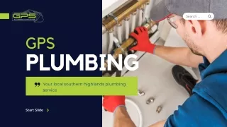 GPS Plumbing - Plumber Services