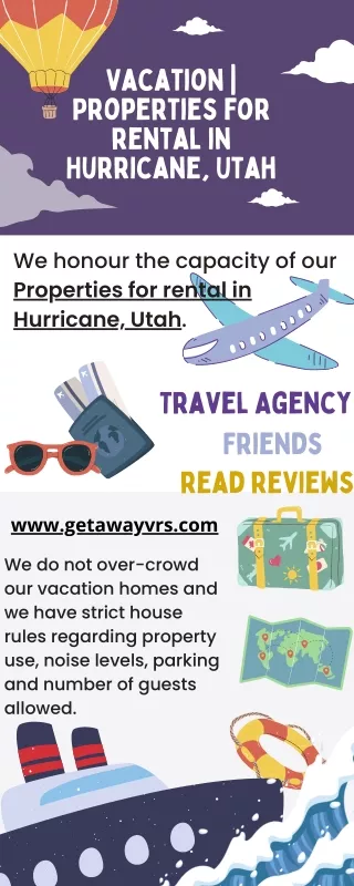 Vacation  Properties for rental in Hurricane, Utah