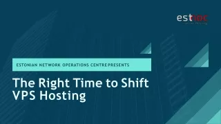 The right time to shift to VPS hosting