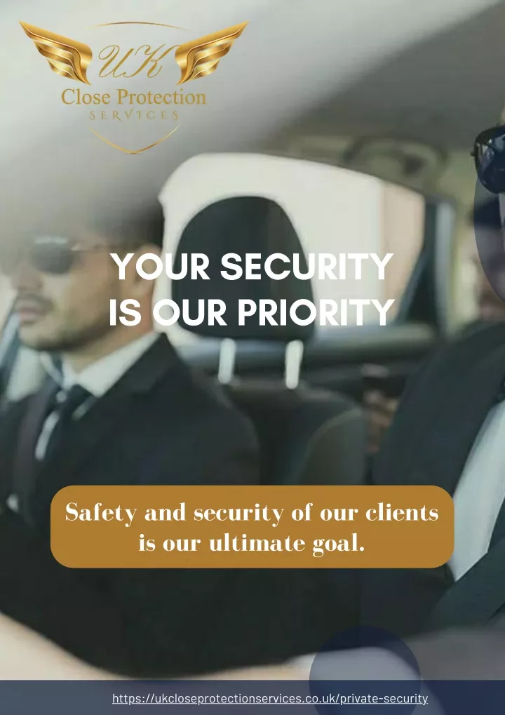 your security is our priority