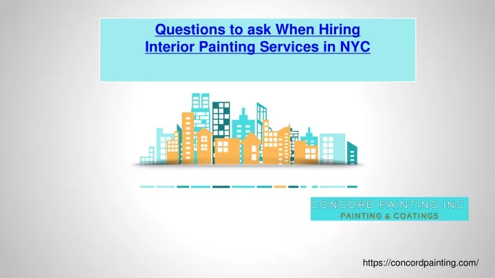 questions to ask when hiring interior painting