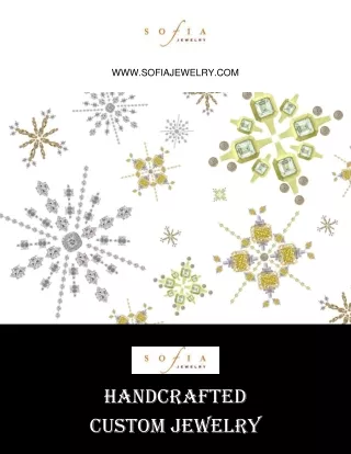 Handcrafted Custom Jewelry - Sofia Jewelry