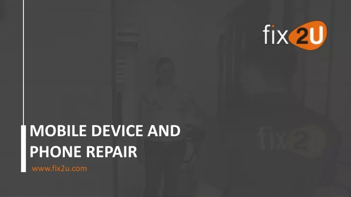 mobile device and phone repair