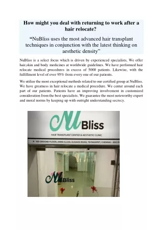 Nubliss Clinic