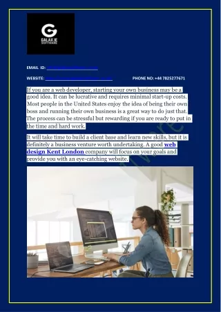 How to Start a Web Development Company
