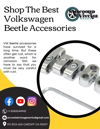 Purchase The Greatest Volkswagen Beetle Accessories