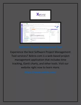 software project management tool