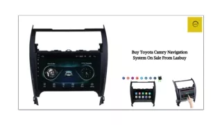 Buy Toyota Camry Navigation System On Sale From Lasbuy