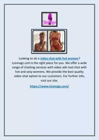 Video Chat With Hot Women | Losmagz.com