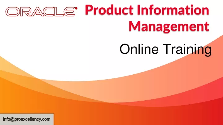 product information management