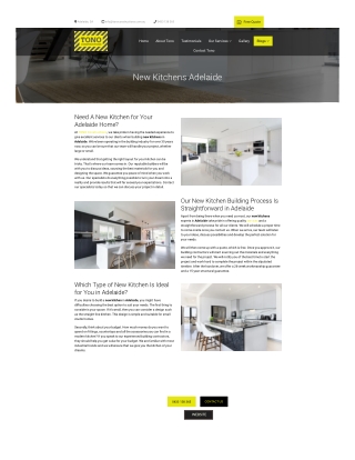 New Kitchens Adelaide