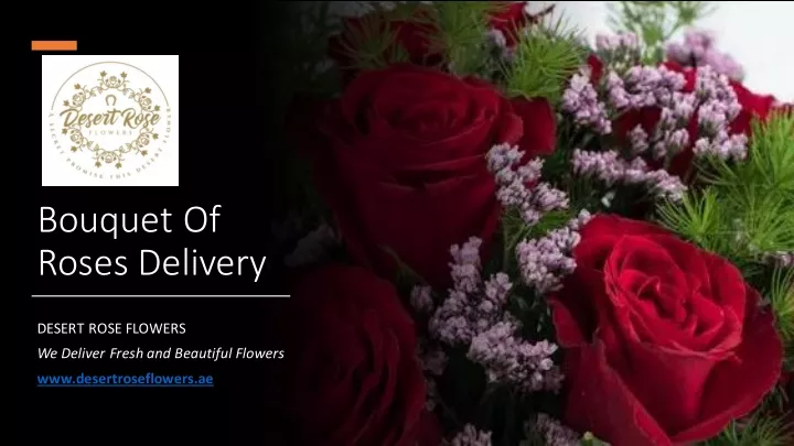 bouquet of roses delivery