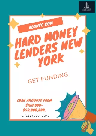 Hard Money Lenders New York