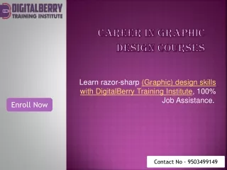 Career In Graphic Design Courses And Classes With DigitalBerry Training Institut