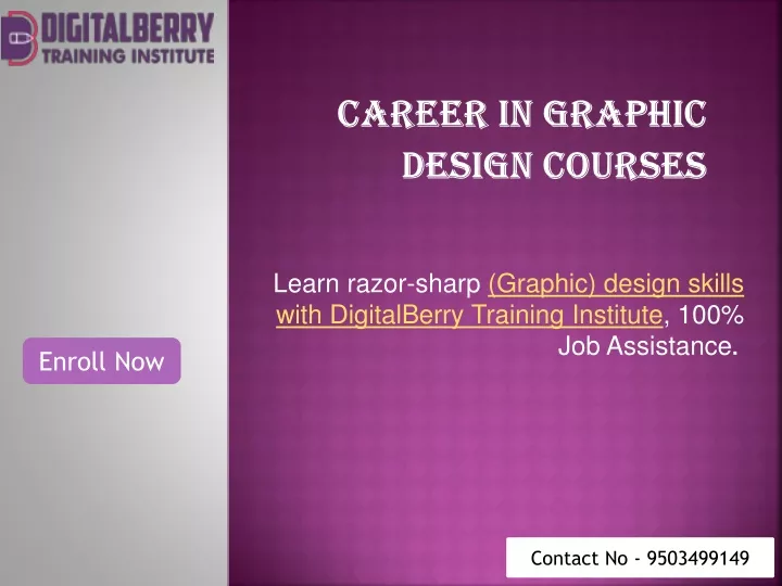 career in graphic design courses