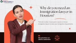 Why do you need an Immigration lawyer in Houston