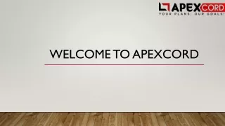 welcome to apexcord