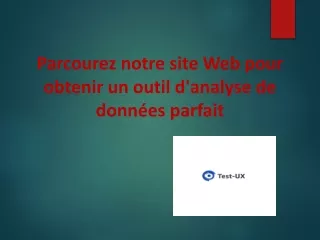 Parcourez notre site Web pour obtenir un outil d'analyse de données parfait