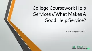 college coursework help services what makes a good help service