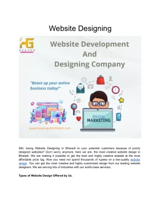 Website Designing