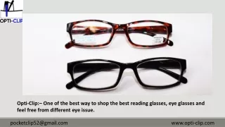 Shop the Best Reading Glasses in Greenlawn - Opti Clip