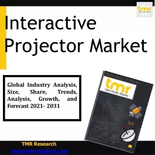 interactive projector market
