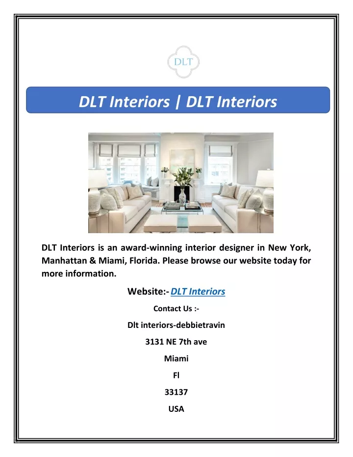 dlt interiors dlt interiors