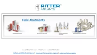 copyright 2022 ritter implants all rights