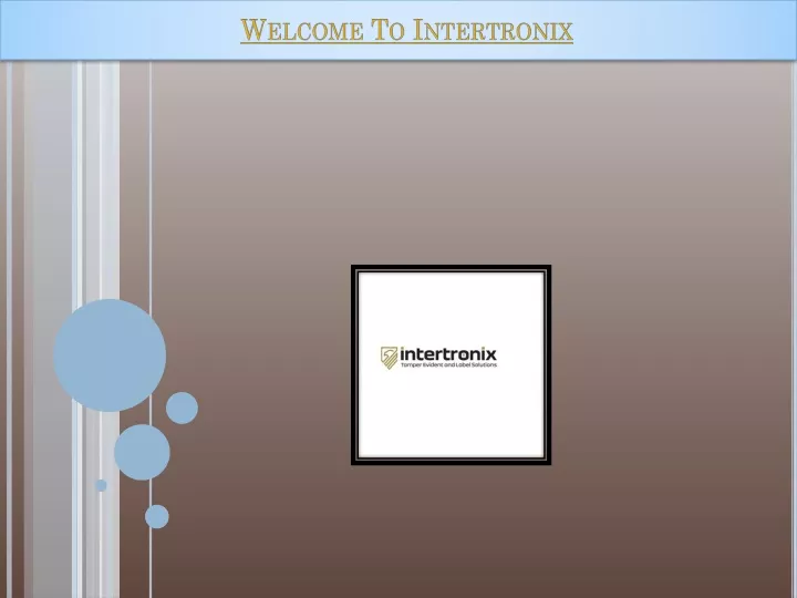 welcome to intertronix