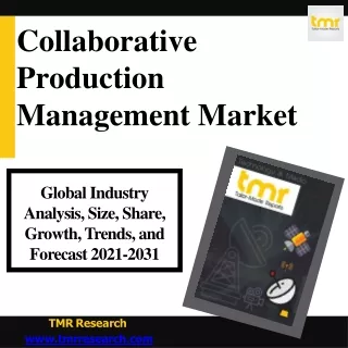 collaborative production management market