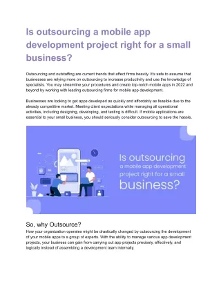 Is outsourcing a mobile app development project right for a small business_.docx