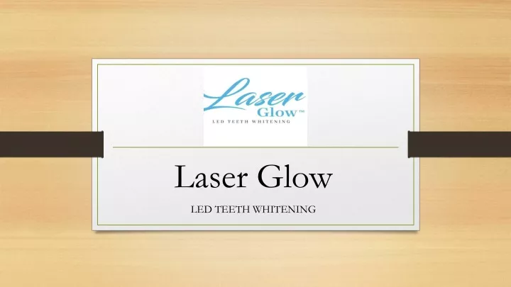 laser glow led teeth whitening
