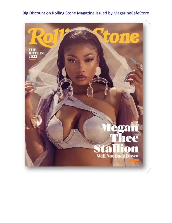 big discount on rolling stone magazine rolling