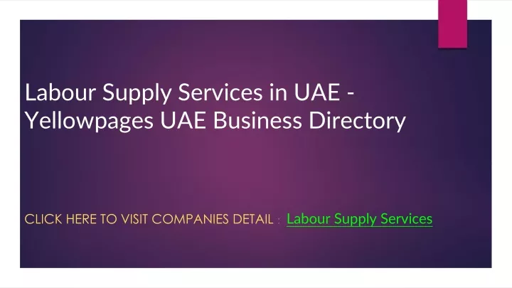 labour supply services in uae yellowpages uae business directory