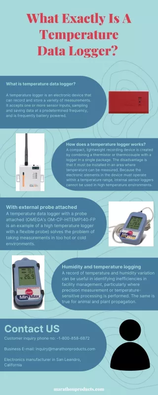 what exactly is a temperature data logger