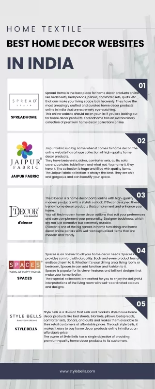 Best Home Decor Websites in India | Style Bells