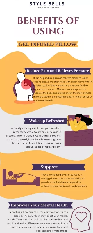 Benefits of Using Gel Pillow |Style Bells