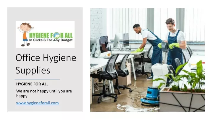 office hygiene supplies