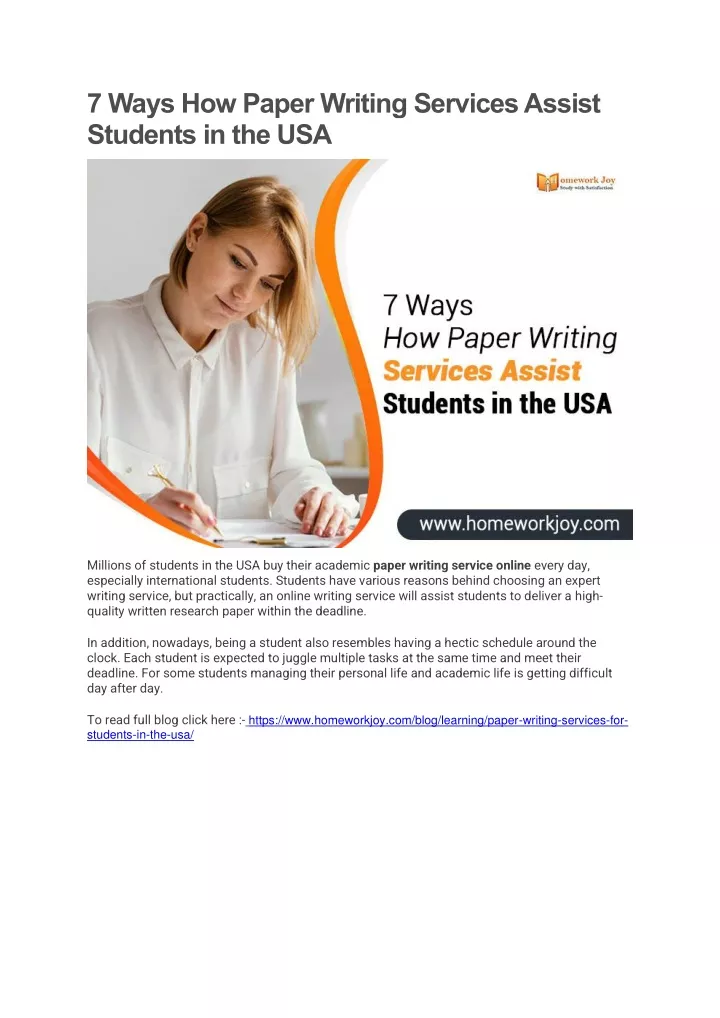 7 ways how paper writing services assist students